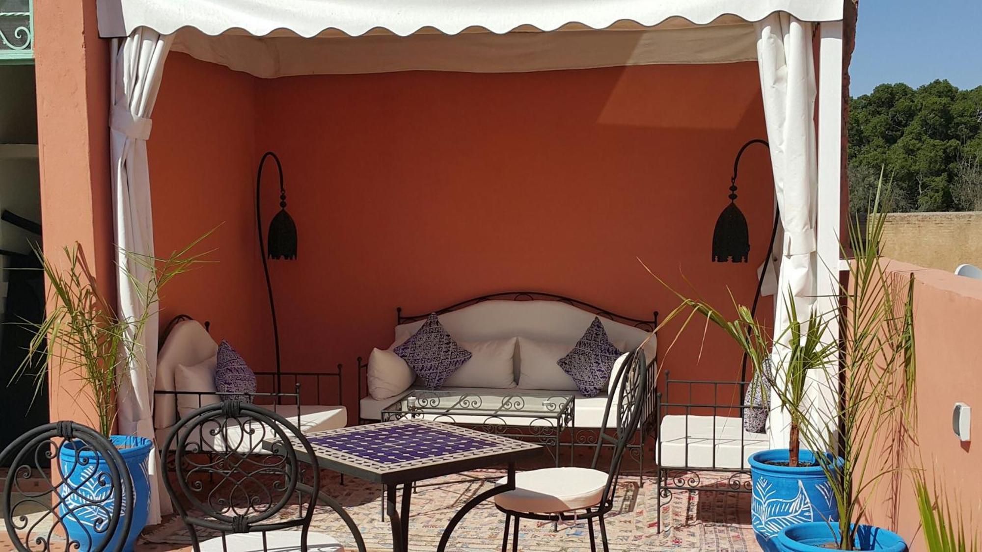 Riad Dar Benbrahim Marrakesh Exteriör bild